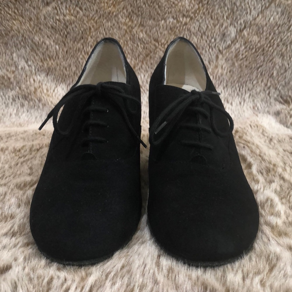 Like New - Werner Kern Olivia Dance Shoes- Black Suede- Size 6.5UK, fits 9US